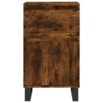 vidaXL Komoda dymový dub 40x35x70 cm kompozitné drevo – Obrázok 5