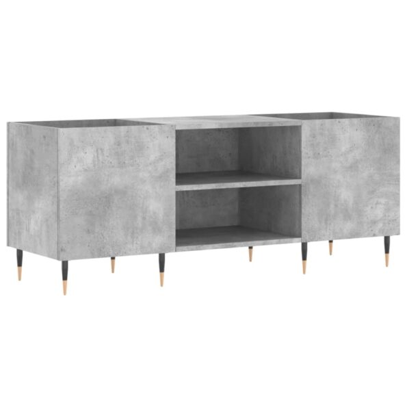 vidaXL Skrinka na platne betónovosivá 121x38x48 cm kompozitné drevo – Obrázok 2
