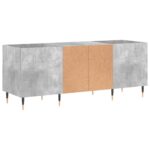 vidaXL Skrinka na platne betónovosivá 121x38x48 cm kompozitné drevo – Obrázok 6