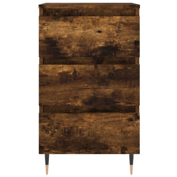 vidaXL Nočné stolíky 2 ks dymový dub 40x35x69 cm kompozitné drevo – Obrázok 5
