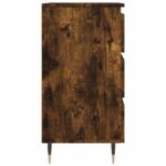 vidaXL Nočné stolíky 2 ks dymový dub 40x35x69 cm kompozitné drevo – Obrázok 7