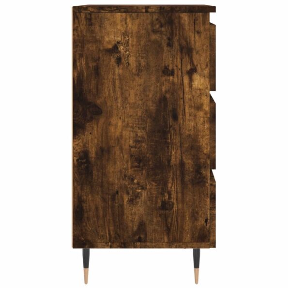 vidaXL Nočné stolíky 2 ks dymový dub 40x35x69 cm kompozitné drevo – Obrázok 7