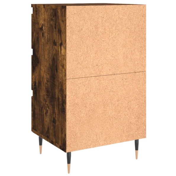 vidaXL Nočné stolíky 2 ks dymový dub 40x35x69 cm kompozitné drevo – Obrázok 8