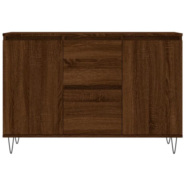 vidaXL Komoda hnedý dub 104x35x70 cm kompozitné drevo – Obrázok 5
