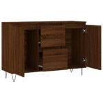 vidaXL Komoda hnedý dub 104x35x70 cm kompozitné drevo – Obrázok 6