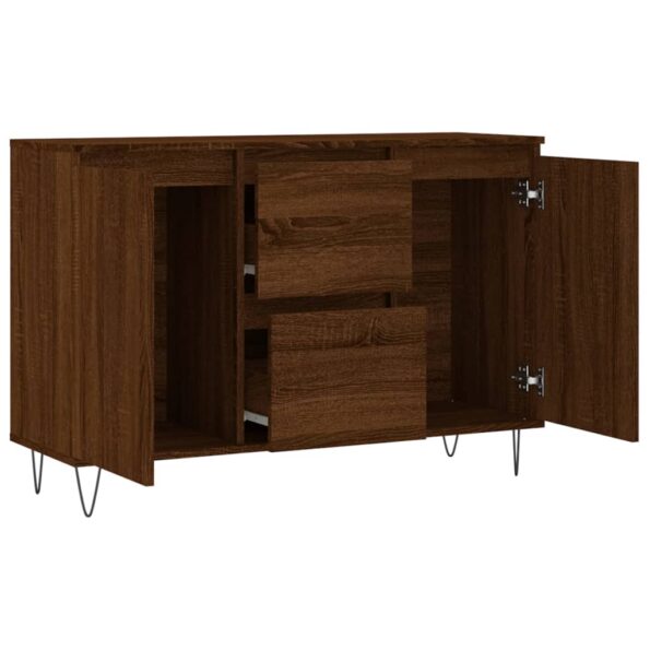 vidaXL Komoda hnedý dub 104x35x70 cm kompozitné drevo – Obrázok 6