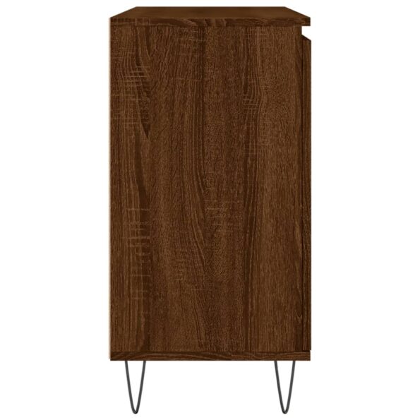 vidaXL Komoda hnedý dub 104x35x70 cm kompozitné drevo – Obrázok 7