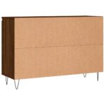 vidaXL Komoda hnedý dub 104x35x70 cm kompozitné drevo – Obrázok 8