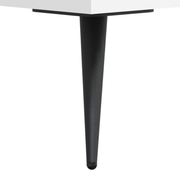 vidaXL Nočný stolík biely 40x35x47,5 cm kompozitné drevo – Obrázok 10