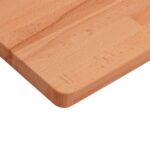 vidaXL Stolová doska 60x60x1,5 cm, štvorcová, bukový masív – Obrázok 6