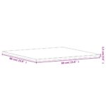 vidaXL Stolová doska 60x60x1,5 cm, štvorcová, bukový masív – Obrázok 7