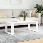 vidaXL Konferenčný stolík biely 102x50x35 cm kompozitné drevo