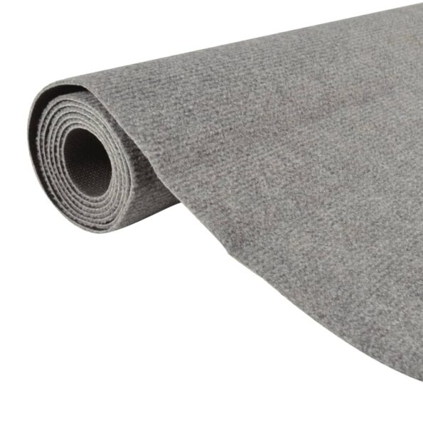 vidaXL Koberec behúň sivý 60x180 cm – Obrázok 5