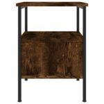 vidaXL Nočné stolíky 2 ks dymový dub 34x36x50 cm kompozitné drevo – Obrázok 8