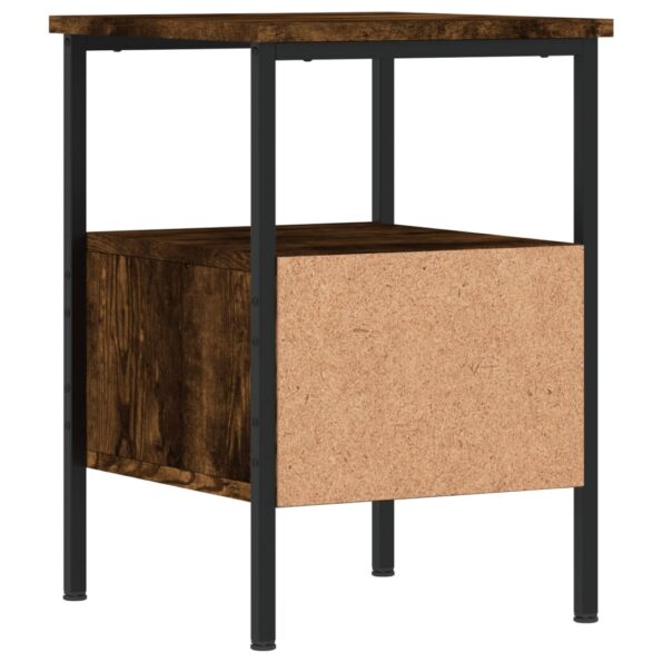 vidaXL Nočné stolíky 2 ks dymový dub 34x36x50 cm kompozitné drevo – Obrázok 9