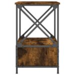 vidaXL Nočné stolíky 2 ks, tmavý dub 50x41x65 cm, kompozitné drevo – Obrázok 8