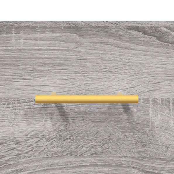 vidaXL Nástenné nočné stolíky 2 ks sivé sonoma 35x35x20 cm – Obrázok 10