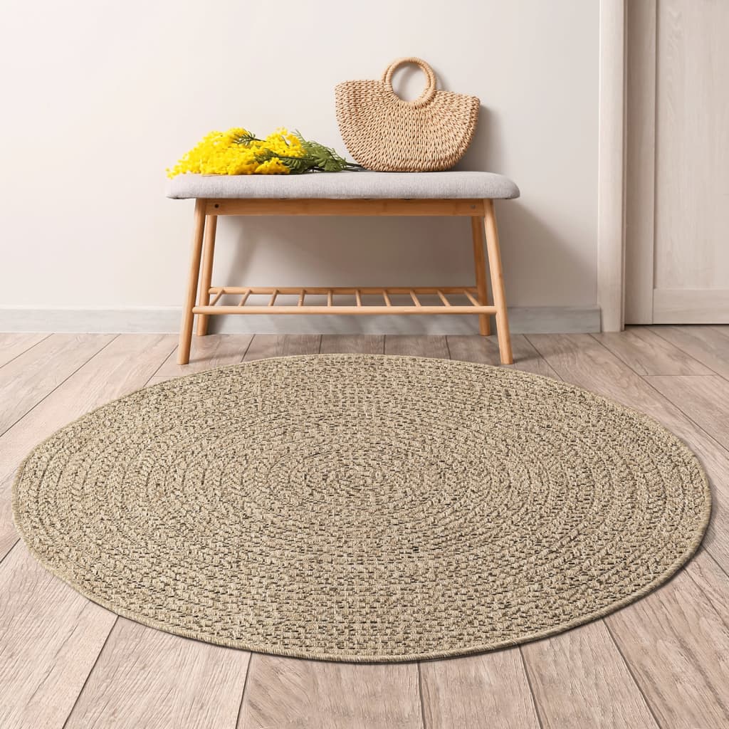 VXL8720845956400_m_en_hd_1.jpg vidaXL Koberec ZIZUR 90 cm, jutový vzhľad, interiér a exteriér – Obrázok 1