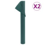 vidaXL Fólia na rastliny 2 rolky 70 g/m² 10x1,6 m