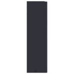 vidaXL Kúpeľňová zrkadlová skrinka s LED svetlom šedá 60x13x52 cm – Obrázok 7