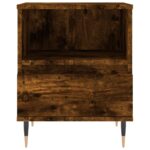 vidaXL Nočný stolík dymový dub 40x35x50 cm kompozitné drevo – Obrázok 5