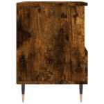 vidaXL Nočný stolík dymový dub 40x35x50 cm kompozitné drevo – Obrázok 7