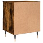 vidaXL Nočný stolík dymový dub 40x35x50 cm kompozitné drevo – Obrázok 8