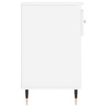 vidaXL Botník biely 102x36x60 cm spracované drevo – Obrázok 7