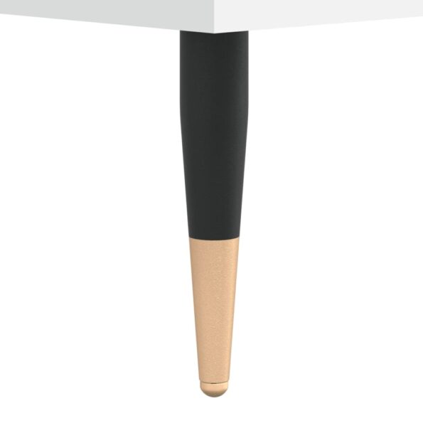 vidaXL Botník biely 102x36x60 cm spracované drevo – Obrázok 11