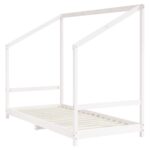 vidaXL Rám detskej postele biely 90x190 cm masívna borovica – Obrázok 3