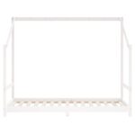 vidaXL Rám detskej postele biely 90x190 cm masívna borovica – Obrázok 4