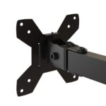 vidaXL Držiak na tri monitory čierny oceľový VESA 75/100 mm – Obrázok 10