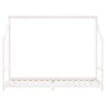 vidaXL Rám detskej postele biely 2x(90x200) cm masívna borovica – Obrázok 6