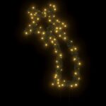 vidaXL Vianočná svetelná dekorácia s hrotmi meteorit 80 LED 62 cm – Obrázok 3