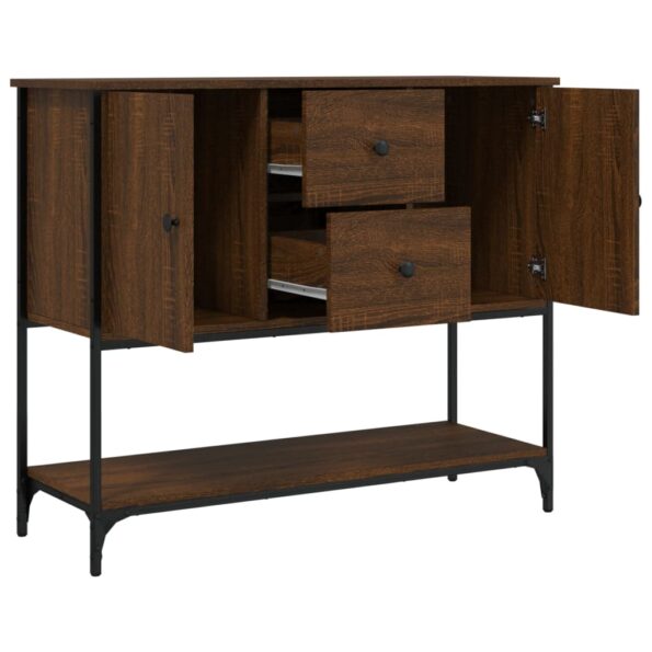 vidaXL Komoda hnedý dub 100x36x85 cm kompozitné drevo – Obrázok 5