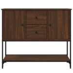 vidaXL Komoda hnedý dub 100x36x85 cm kompozitné drevo – Obrázok 6