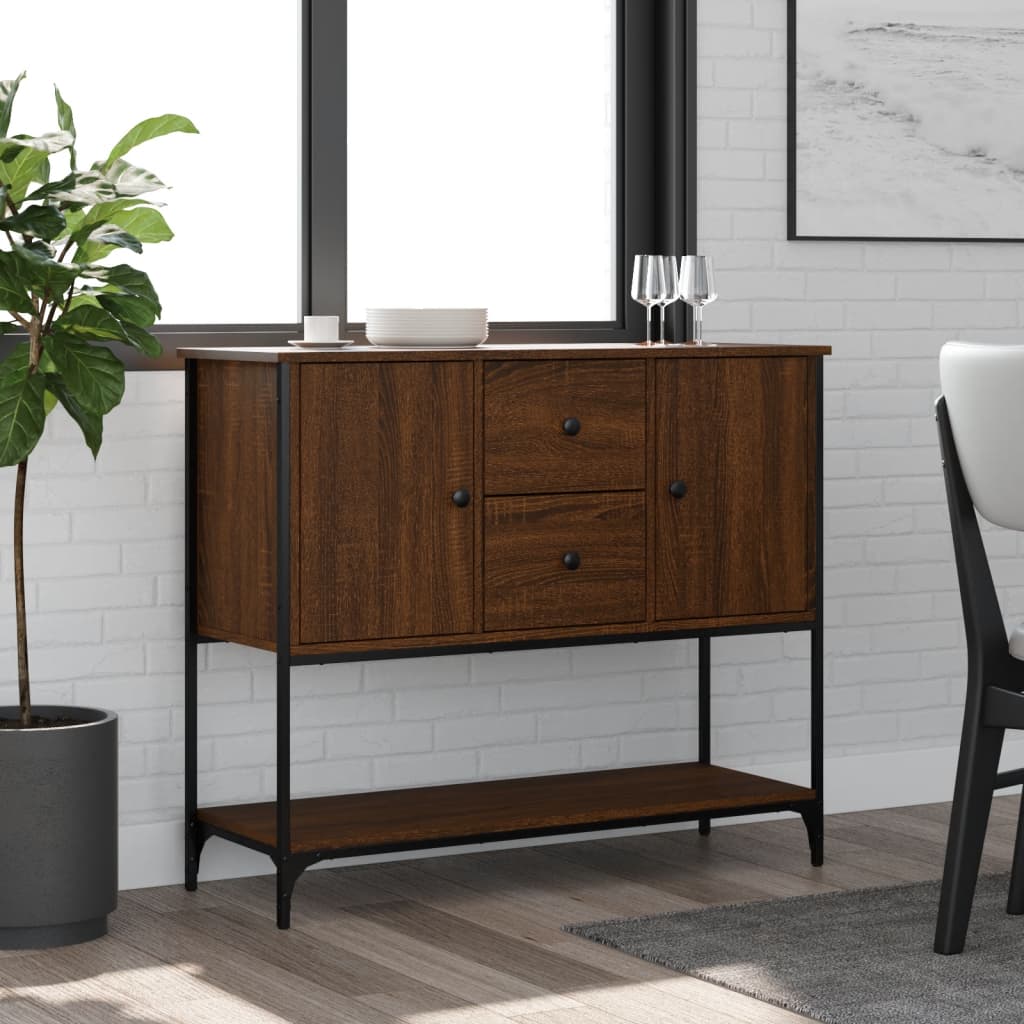 VXL8721012127197_m_en_hd_1.jpg vidaXL Komoda hnedý dub 100x36x85 cm kompozitné drevo – Obrázok 1