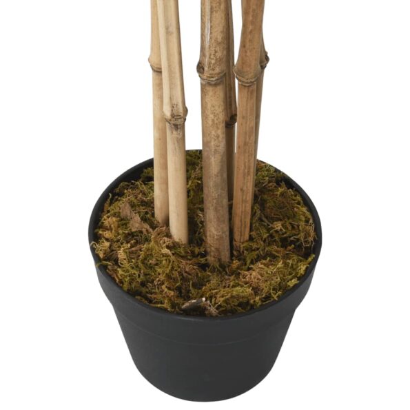 vidaXL Umelý bambusový strom 552 listov 120 cm zelený – Obrázok 3