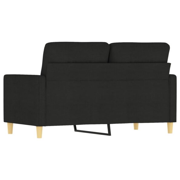 vidaXL 2-miestna pohovka čierna 120 cm látka – Obrázok 5