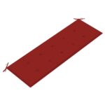 vidaXL Podložka na záhradnú lavičku 150x50x3 cm, oxfordská látka – Obrázok 2