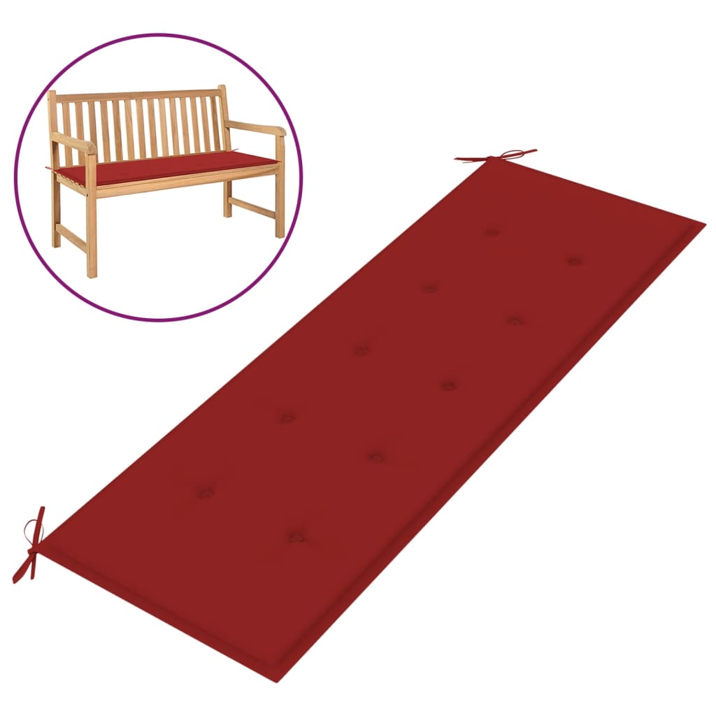 VXL8718475507741_m_en_hd_1.jpg vidaXL Podložka na záhradnú lavičku 150x50x3 cm, oxfordská látka – Obrázok 1