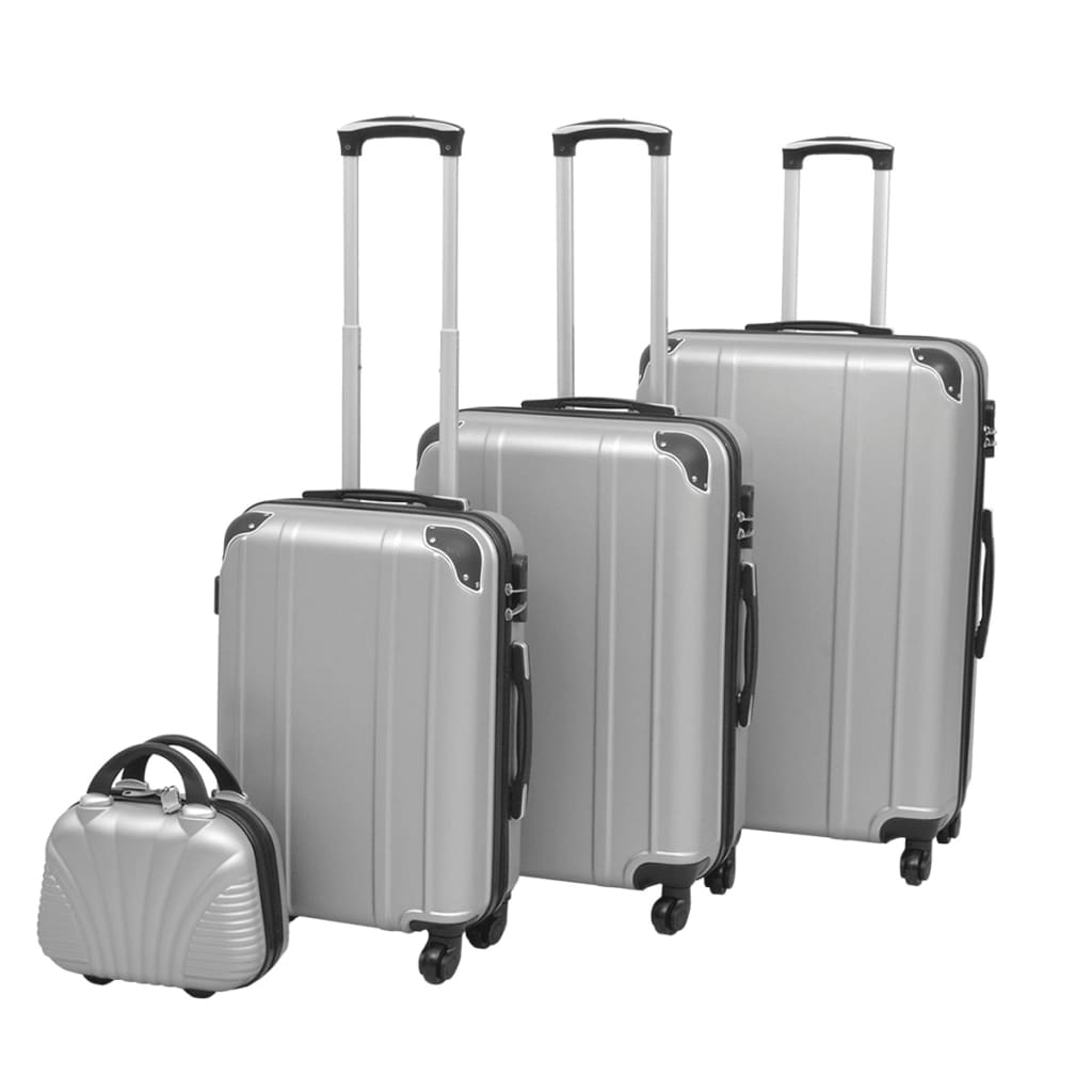 VXL8718475509660_a_en_hd_1.jpg vidaXL Sada 4 cestovných kufrov z tvrdým krytom, strieborná – Obrázok 1