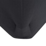 vidaXL Naťahovací návlek na stôl, 2 ks, 243x76x74 cm, antracitový – Obrázok 4