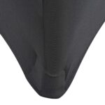 vidaXL Naťahovací návlek na stôl, 2 ks, 243x76x74 cm, antracitový – Obrázok 5