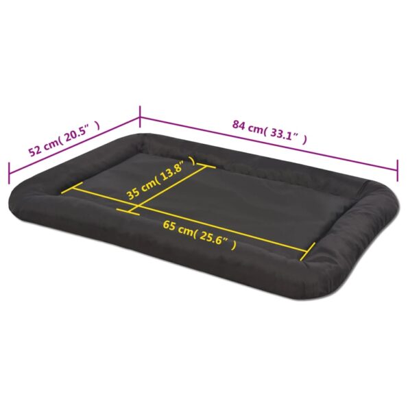 vidaXL Matrac pre psa, veľkosť XL, čierny – Obrázok 5