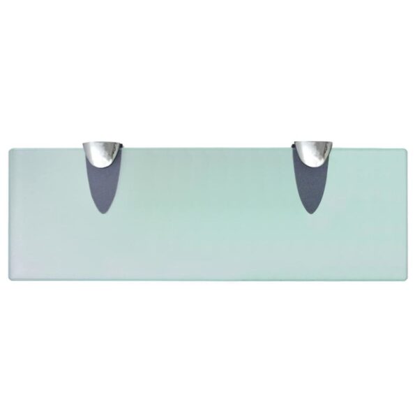 vidaXL Nástenná sklenená polička, 30x10 cm, 8 mm – Obrázok 3