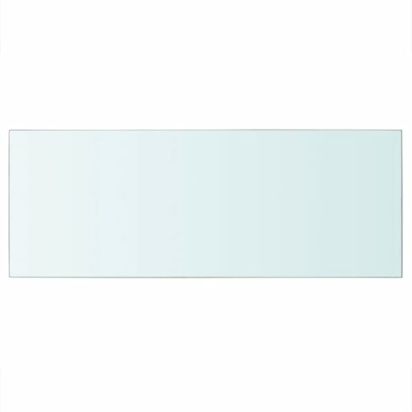 vidaXL Poličkový panel z priehľadného skla, 60x25 cm – Obrázok 2