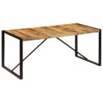vidaXL Jedálenský stôl, surový mangový masív 180 cm – Obrázok 8