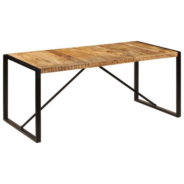 vidaXL Jedálenský stôl, surový mangový masív 180 cm – Obrázok 10
