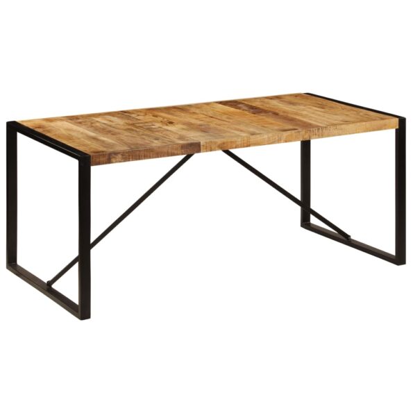 vidaXL Jedálenský stôl, surový mangový masív 180 cm – Obrázok 11